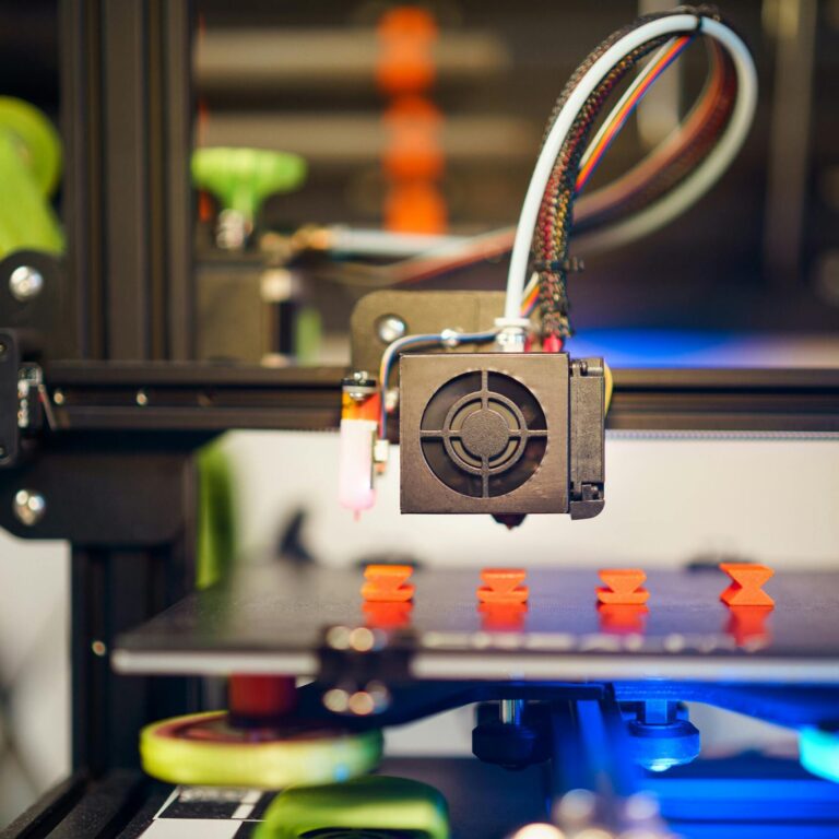3d-printer-overhang 3D printer overhang test showing maximum printable angle without supports