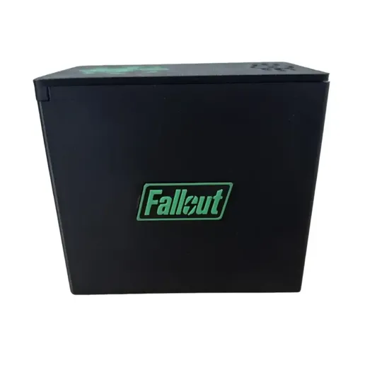 OreKo 3D printed Magic The Gathering Fallout deck box with center card holder and accessories