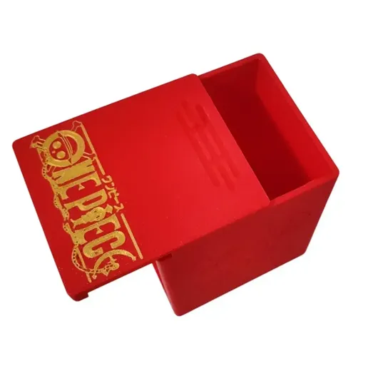 OreKo One Piece Card Game deck box Luffy Gear 5 cap close up printed in orange PLA