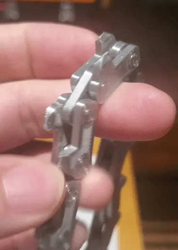 Lollipop Chainsaw Chain Links - Animated Moving Chain OreKo Lollipop Chainsaw chain links animated showing moving rotating chain assembly in action