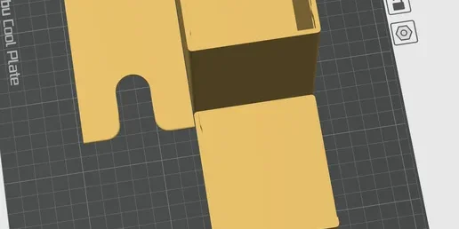 Bambu Studio plate showing blank case, cap, and sleeve components for OreKo One Piece deck box
