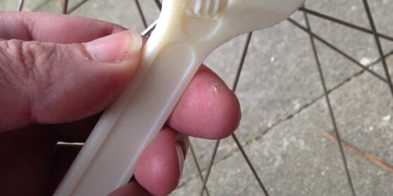 ABS plastic material Swedish key showing PETG and ABS strength properties