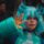 Cosplay prop maker in detailed costume at convention or event