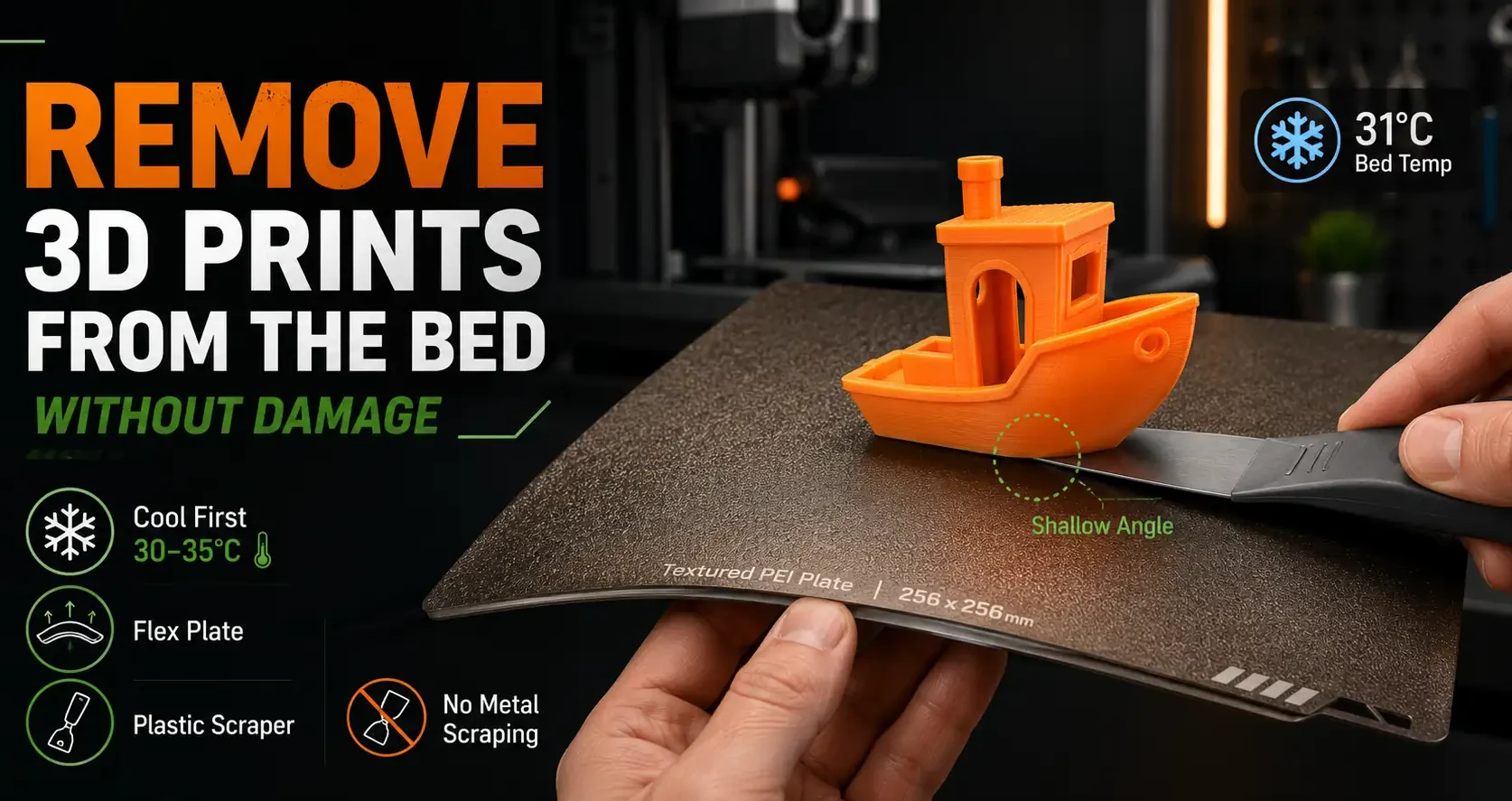 how-to-remove-3d-prints-from-the-bed-without-damage