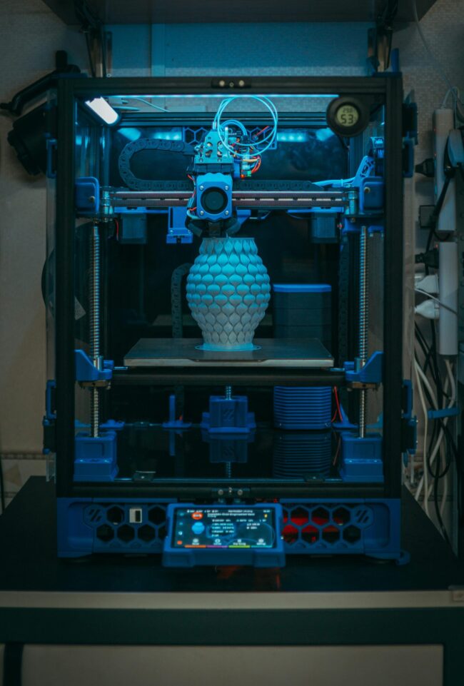 3d-infill-sample 3D printing infill pattern sample showing gyroid structure inside FDM print